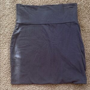 Lily White Charcoal Mini Skirt